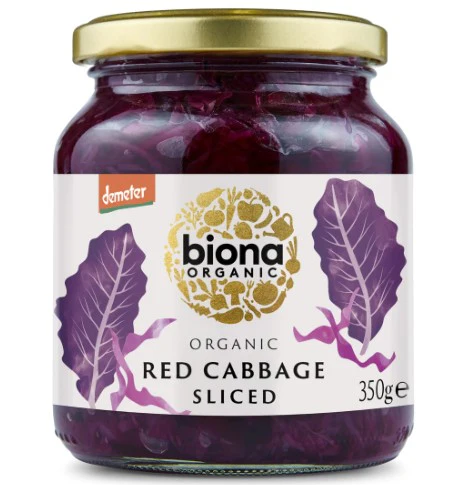 Biona Organic Red Cabbage 350gm