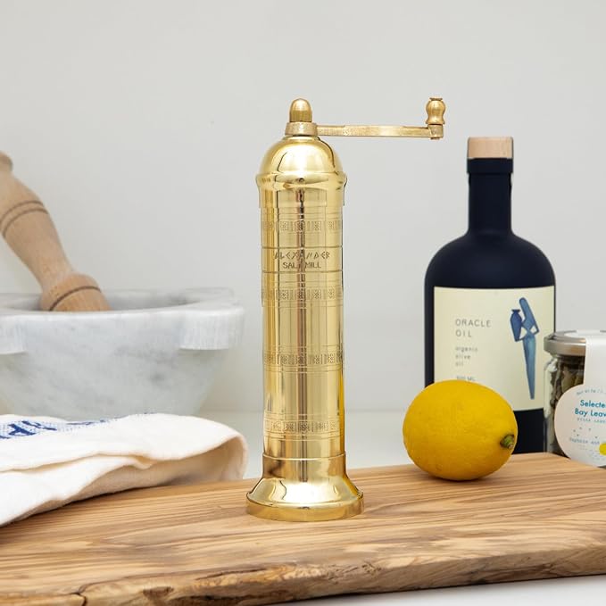 Brass Mill For Salt 20.5cm (40108) - Image 3