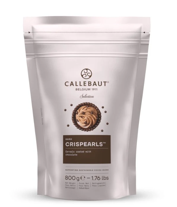 Callebaut Dark Chocolate Crispearls 800gm