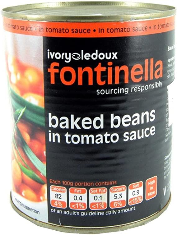 Fontinella Baked Beans (Small) 800gm