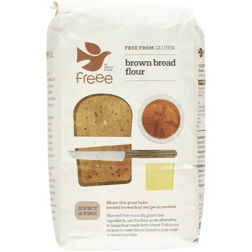 Doves Farm Gluten Free Brown BREAD Flour 1kg