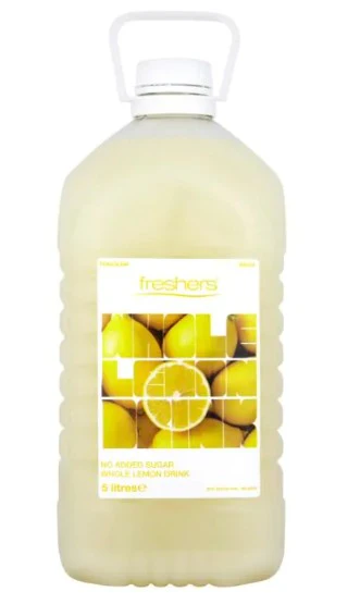 Fresher's No Added Sugar Lemon Drink 5ltr