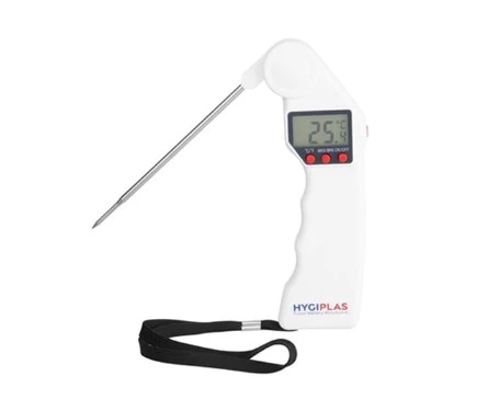 Hygiplas Easytemp Colour Coded White Thermometer 1 x Each