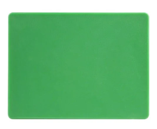 Hygiplas Standard Low Density Green Chopping Board