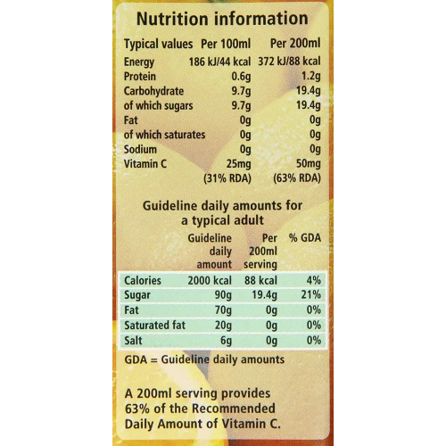 Kulana Orange Juice 12 x 1ltr - Image 3