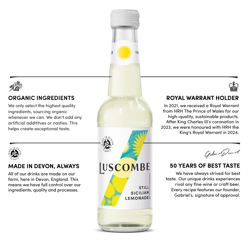 Luscombe Sicilian Lemonade 12 x 270ml - Image 3