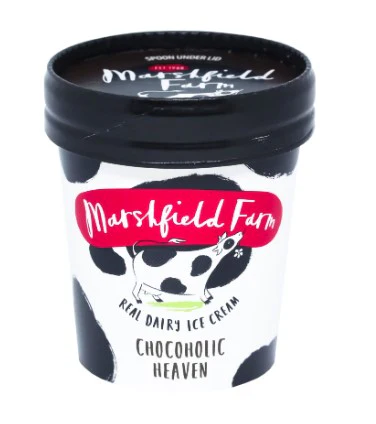 Marshfield Chocoholic Heaven Ice Cream Mini Tubs 12 x 125ml