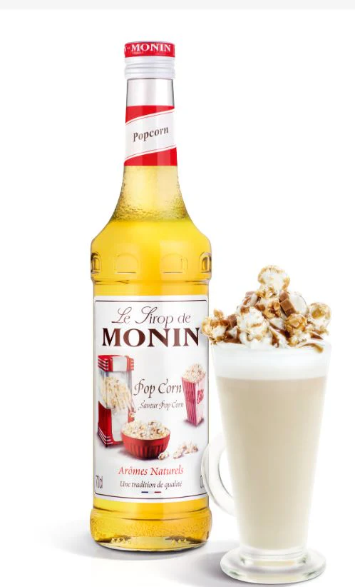 Monin Popcorn Syrup (Glass) 70cl