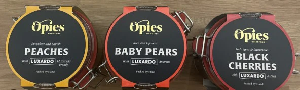 Opies Pears with Luxardo Amaretto (Kilner Jar) 520gm