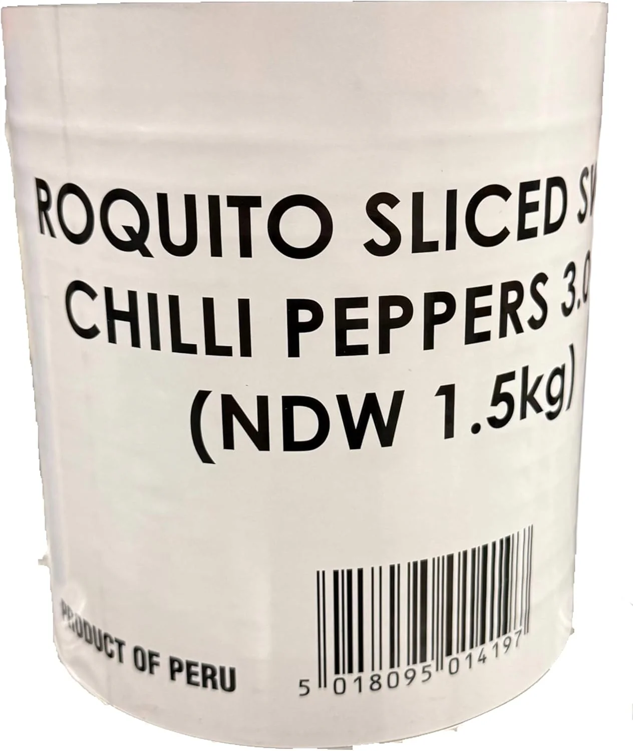 Roquito SLICED Sweet Chilli Peppers 3kg