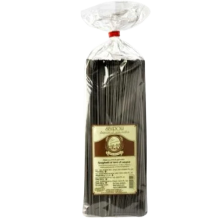 Belazu Dried Black Spaghetti Pasta 500gm
