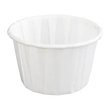 Wax Paper Sauce Pot 250 x 1oz